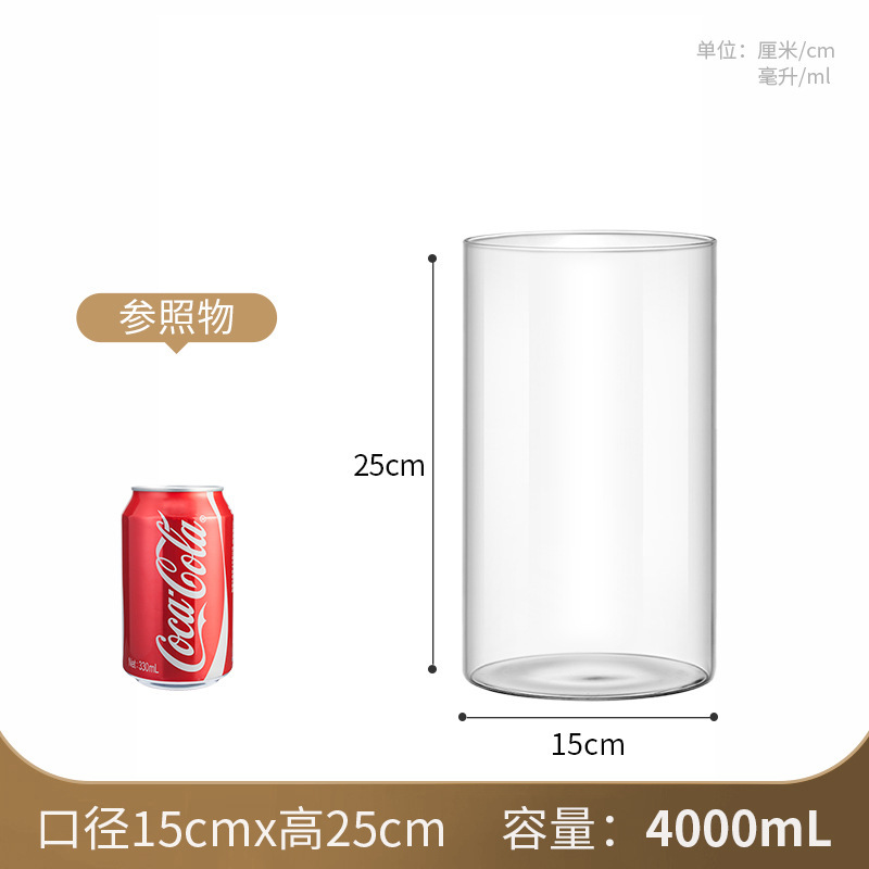 外国貿易の小さい景観のガラスの花瓶の置物の水培の生態の花瓶のコケの容器の卸売りの多肉の植木鉢のガラスの缶|undefined