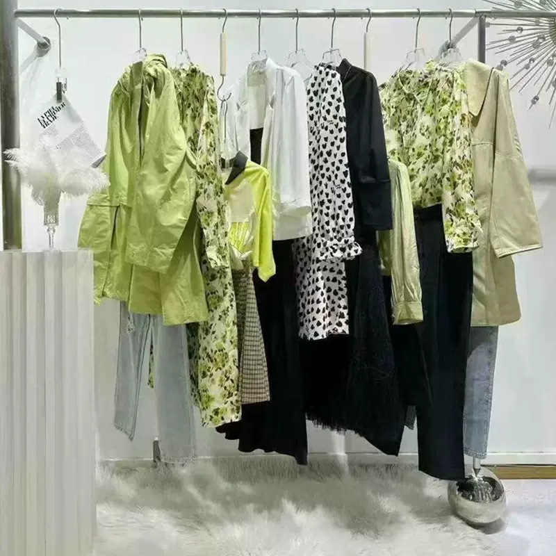 25春谷邦都市高贵女性风连衣裙套装衬衫外套直播间流量女装库存货