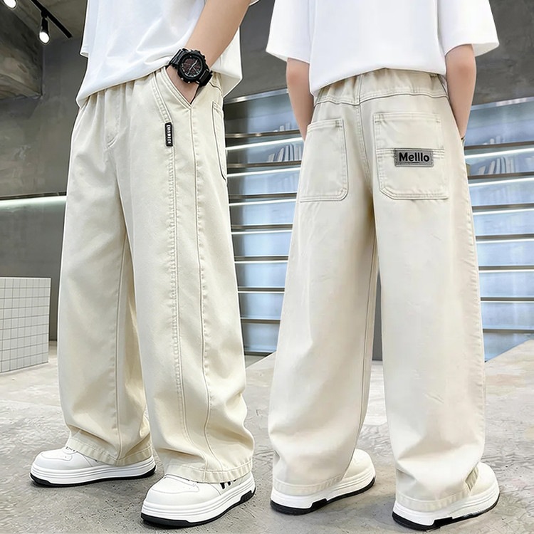Boys' Summer Thin Loose Casual Pants 2026 New Stylish Boys' Summer Wear Children's Cool Long Pants