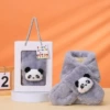Gray Panda+Childlike Gift Bag