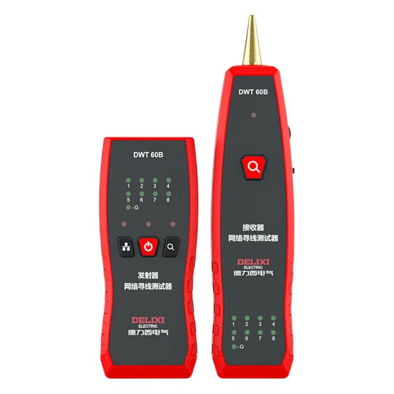 Многофункциональный тестер сетевых линий Delixi Electric WT60AB с защитой от помех для телефонных и сетевых кабелей