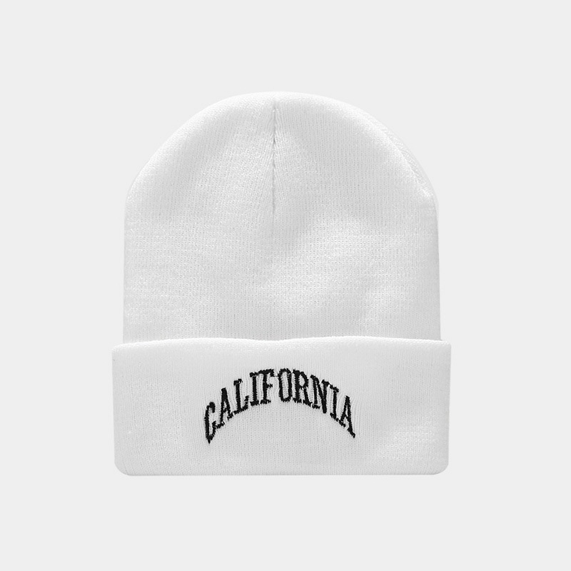 126g Weight Wool Cap Hats Type Daily Occasion Acrylic Material Letter, Rose Pattern Autumn Season Women'S Gender Embroidery Design Fashion Style Crimping Rim Women's Fashion Letter Rose Embroidery Crimping Wool Cap 17