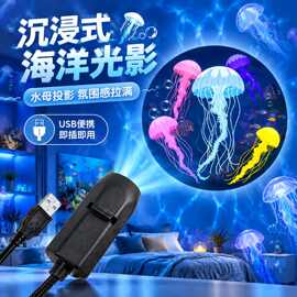 电商爆款节日必备投影灯氛围灯小夜灯星空小夜灯USB接口360旋转