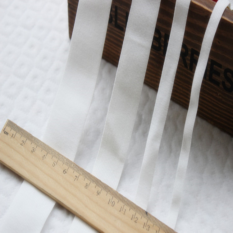 宝宝宽薄软松紧带内裤薄款皮筋窄白黑柔软细橡筋扁弹力裤子用婴儿