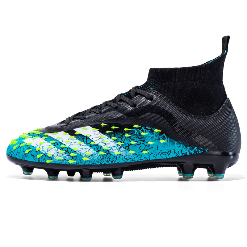23 zapatos de fútbol transfronterizos de alto nivel zapatos de entrenamiento de entrenamiento de clavos largos zapatos de fútbol para hombres y mujeres