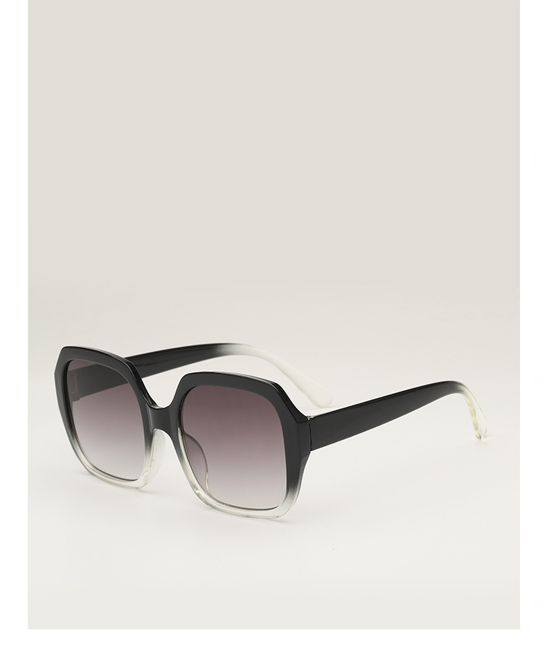 60g Weight Full Frame Glasses Structure Sunglasses Classification Ac, UV400 Protection Lens Material Square Glasses Style Street Occasion Solid Color Pattern Women'S Gender Streetwear Style Grey, Black Color Streetwear Solid Color Ac UV400 Protection Square Full Frame Women's Sunglasses 7