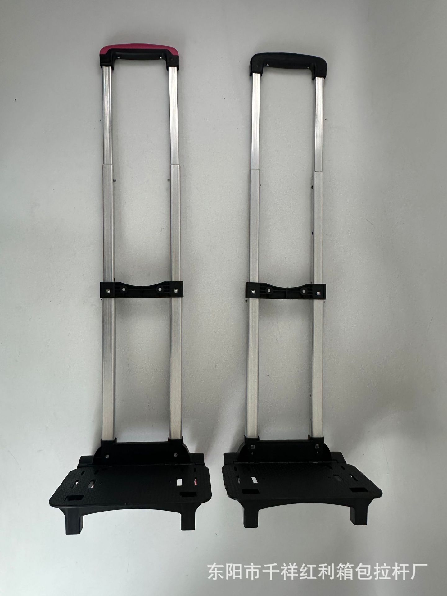 Fábrica de accesorios de maletas personalizados varilla de tracción bolsas escolares de hombro varilla de tracción plegable universal