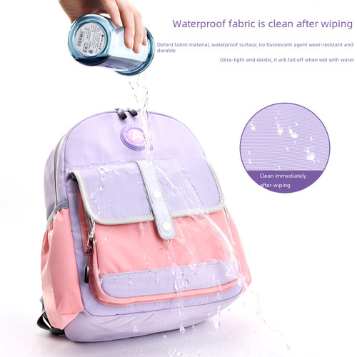 Original cartoon style kindergarten school bag, casual ergonomic lightweight unisex primary school student backpack wholesale