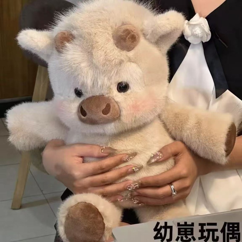 新款可爱小香猪幼仔玩偶软乎乎陪伴娃娃毛绒玩具公仔送女生人礼物|undefined