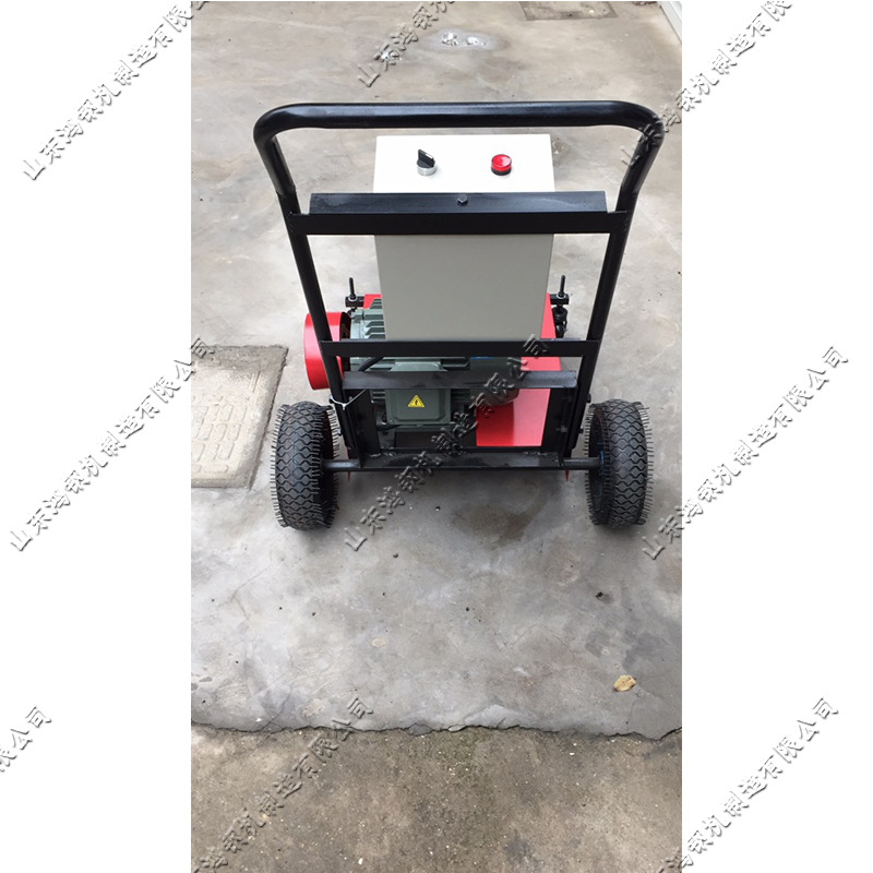 篮球场塑胶跑道打磨机手推体育场地砂光机多用途旧跑道翻新机