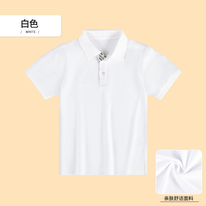 White neckline color bar