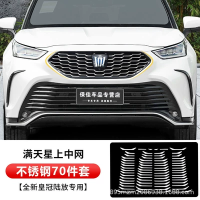 Face Decorative Bright Strip – Zhongwang - crown-lu-fang-china-net-gypsophila-stainless-steel-edging-model-70-pieces