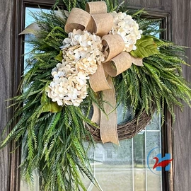 场地布置道具;圣诞装饰品;圣诞花环