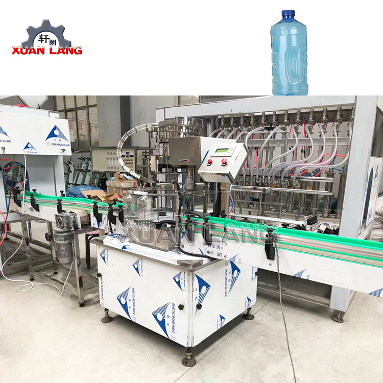 油污清洗剂灌装机 清洗剂桶装酱油醋灌装机 汽车玻璃水液体灌装机