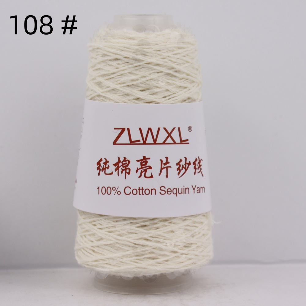 500 gramos de hilo de algodón 3mm 6mm hilo de lenteja tejido a mano
