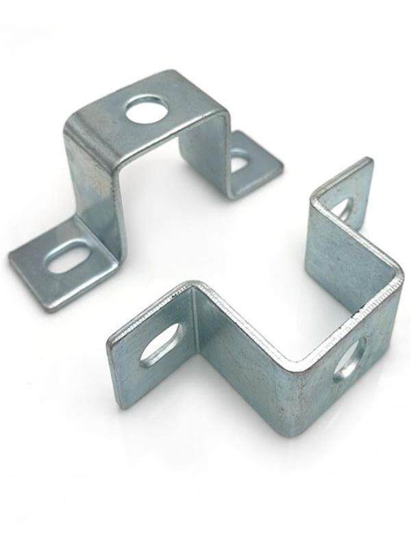 Acero inoxidable galvanizado en palabras fijación de suspensión montar hebilla tornillo tubo de suspensión de techo tipo abrazadera de tubo de suspensión de código cuadrado image 3
