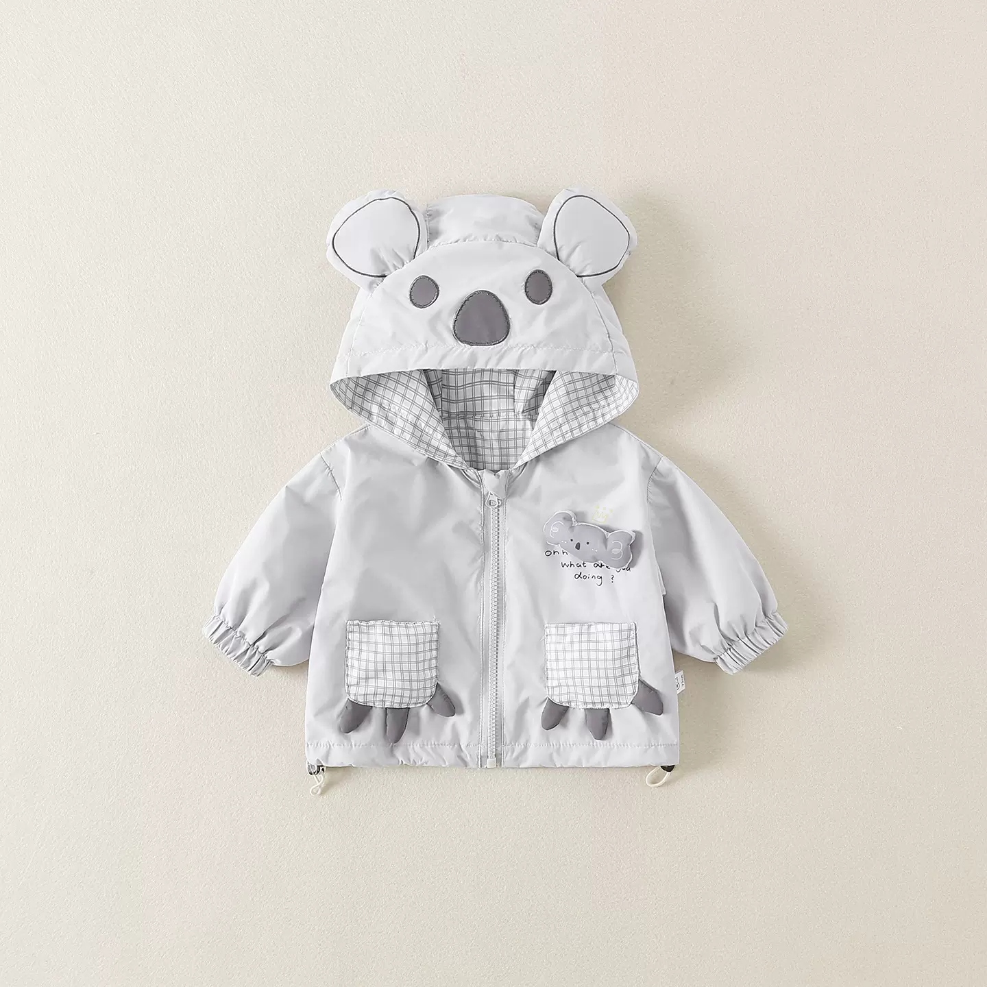 男童外套春秋季2026新款卡通宝宝帅气时髦可爱儿童薄款外穿冲锋衣