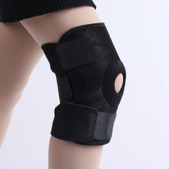 Spring Support Knee Sleeves for Volleyball, Running, Cycling, Basketball, Fitness, Badminton - Adjustable