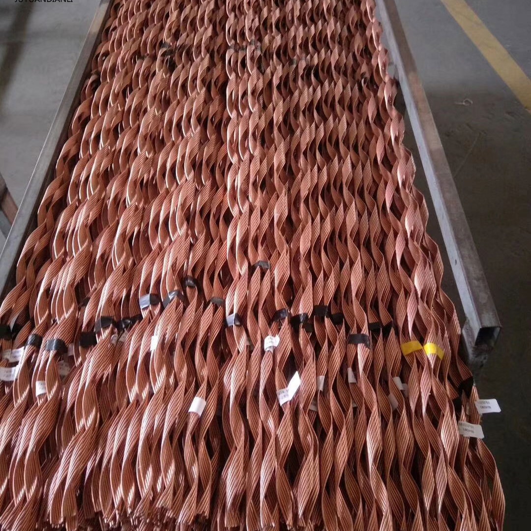 【热卖】铜包钢护线条95截面 1米2米厂家铁路承力索预绞丝护线条