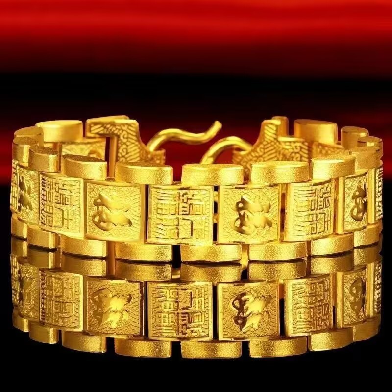 سوار سبائك النحاس سبائك الرجال بايفو سوار الرجال شبكة حمراء البث المباشر لمزاج الموضة بالجملة