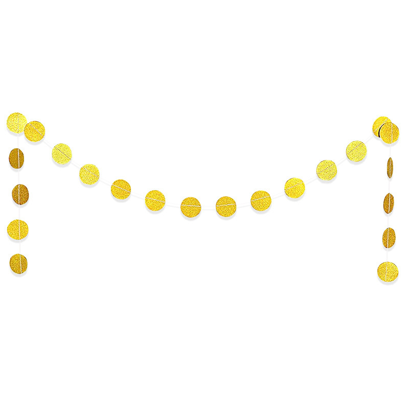 Bienvenido a casa baby shower amor brillo guirnalda partido cadena redonda bandera