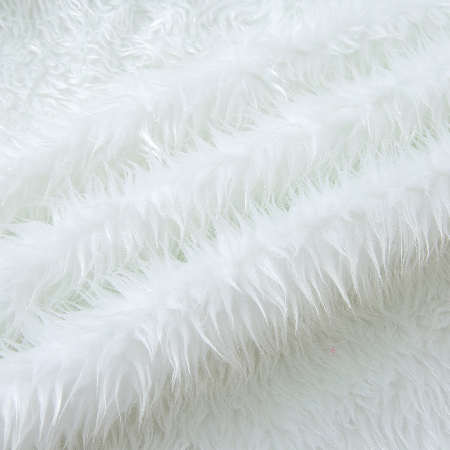 現物の3cm洗水ウサギの毛のローラー93色のおもちゃの服装の家庭用紡績の靴の材料の人造の長い毛の生えた生地の落水した毛