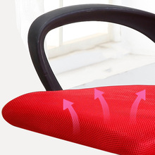 新款头枕简约办公椅旋转电脑办公椅家用商用会议职员网椅一件代发