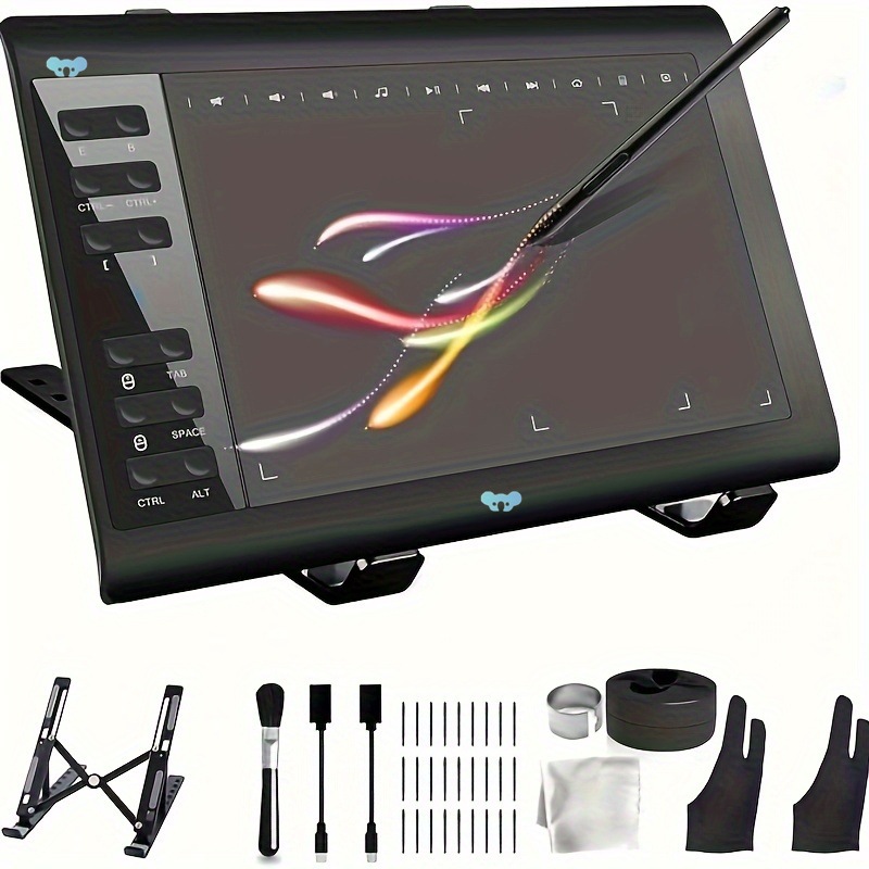 Graphics Drawing Tablet 10x6 Inch large drawing area绘图板