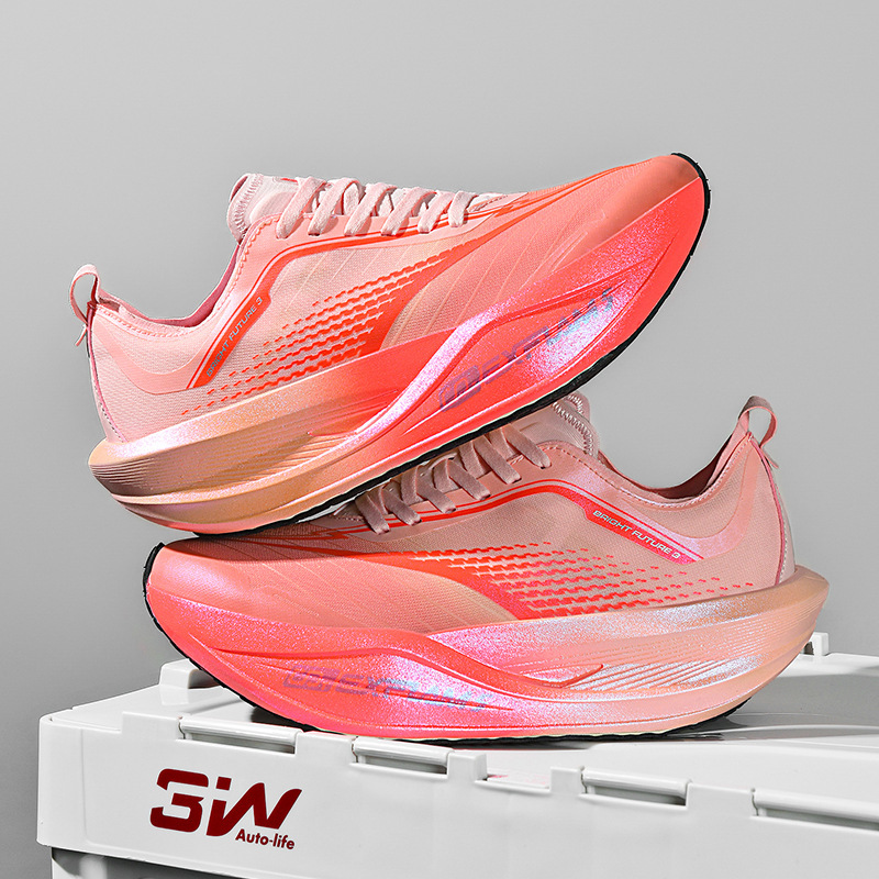 Balabala Carefully Selected Feibiao 2.0 Running Shoes Professional Marathon Carbon Plate Racing Running Shoes Breathable Ant Step