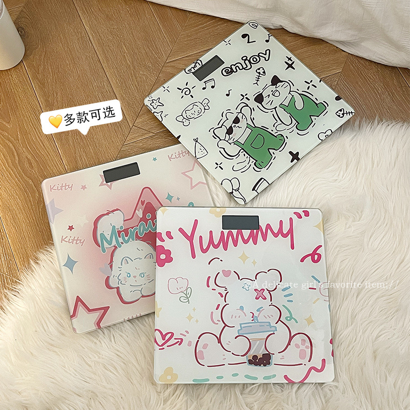 New Weight Scale Weight Loss Special Household Precision Dormitory Durable Small High-precision Electronic Human Scale Rechargeable