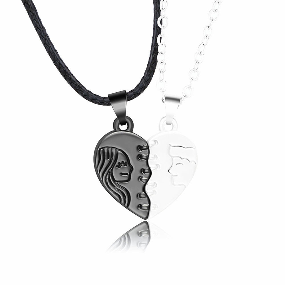 Couple's Heart Necklace 1