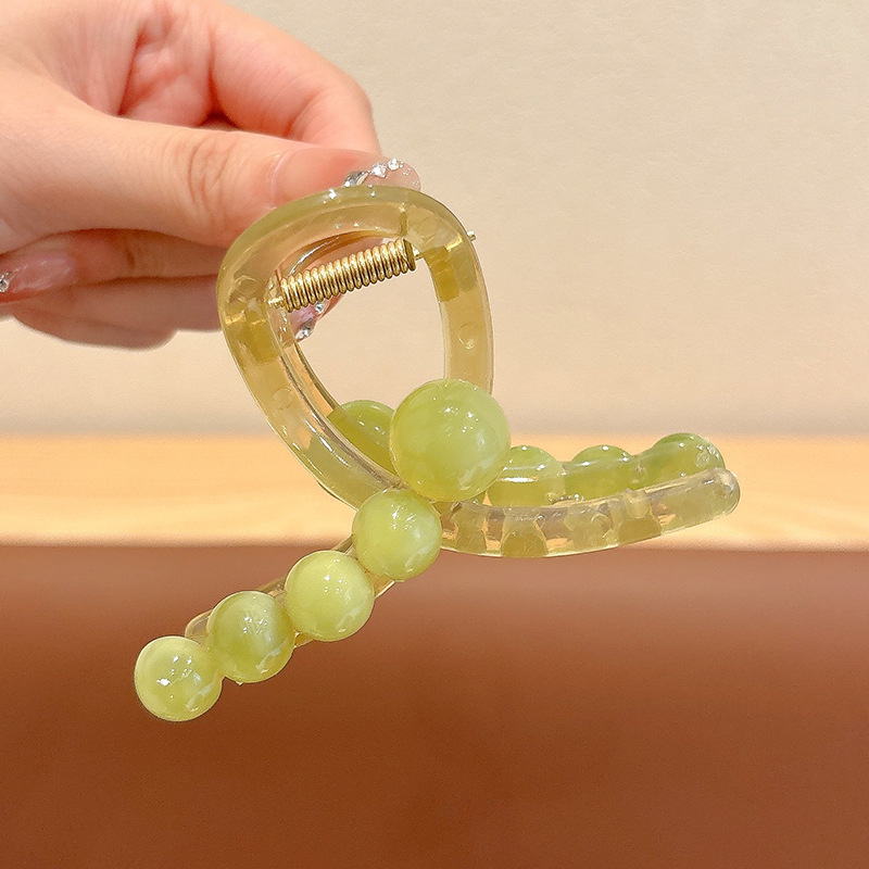 韩国夏季鲨鱼夹后脑勺设计感抓夹发饰高颜值发抓学院风轻奢发夹女|undefined