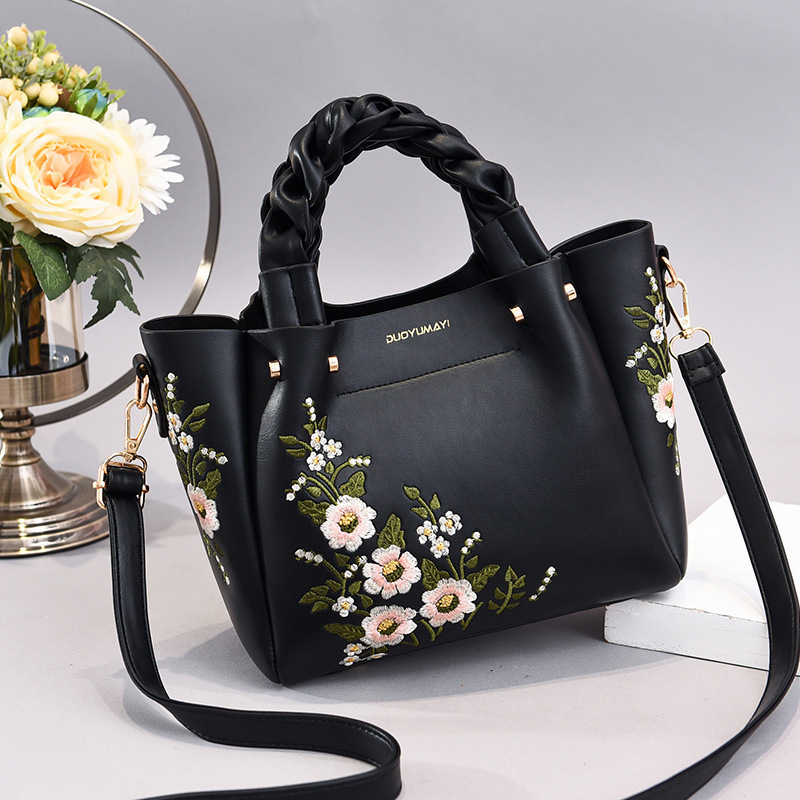 Bolso de mujer Taizhou bolso de mujer nuevo estilo chino bolso de mano floral bolso de mujer moda bolsas de hombro