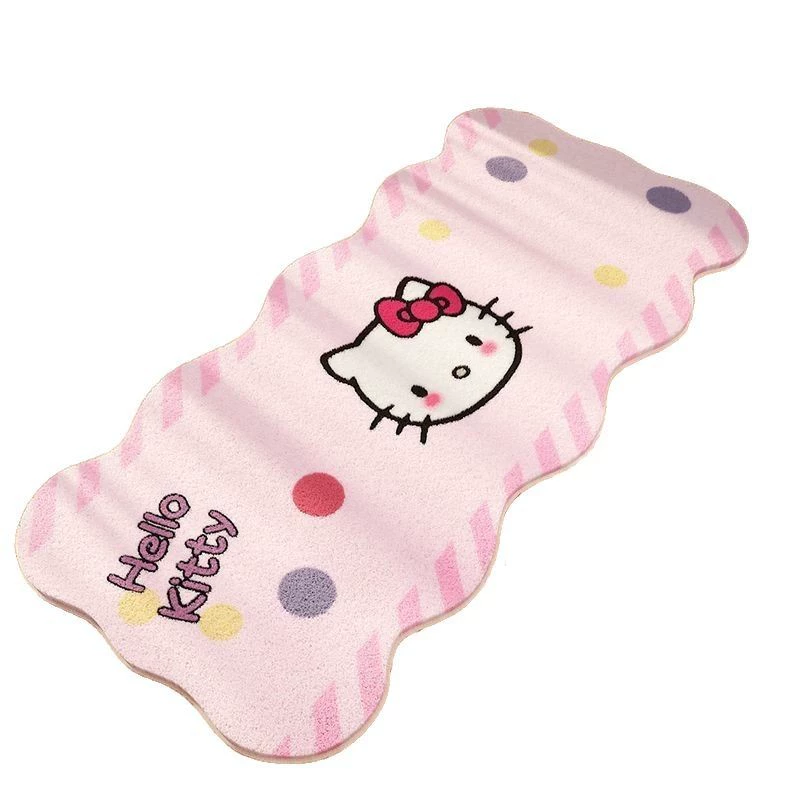 Коврик Cartoon Hello Kitty, искусственный мех (имитация кашемира), размеры 40×120–80×200 см