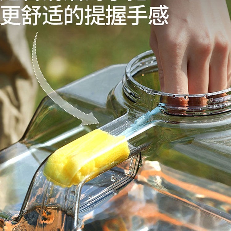 户外水桶家用纯净车载食品级塑料矿泉饮带龙头水箱家用蓄水水桶品|undefined