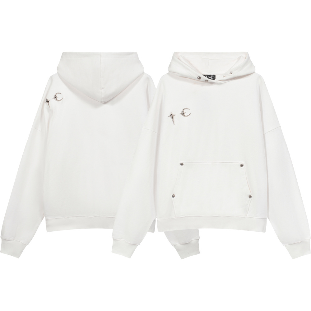 Heavyweight Thug Club Park Jae-bum Star Moon Metal Design Cleanfit Hooded