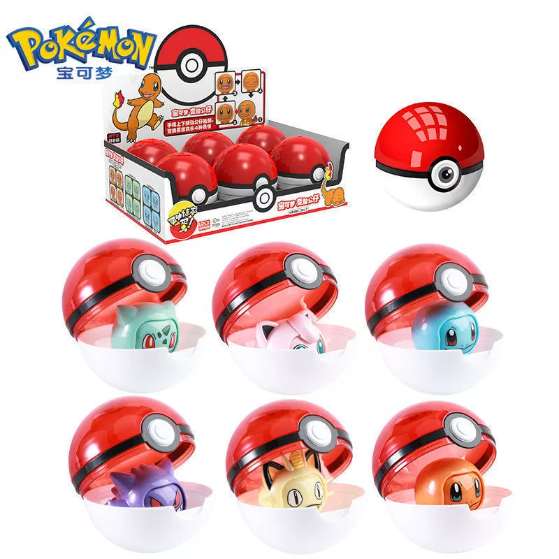 Movable doll, minifigure, toy, Pokemon, capsule toy