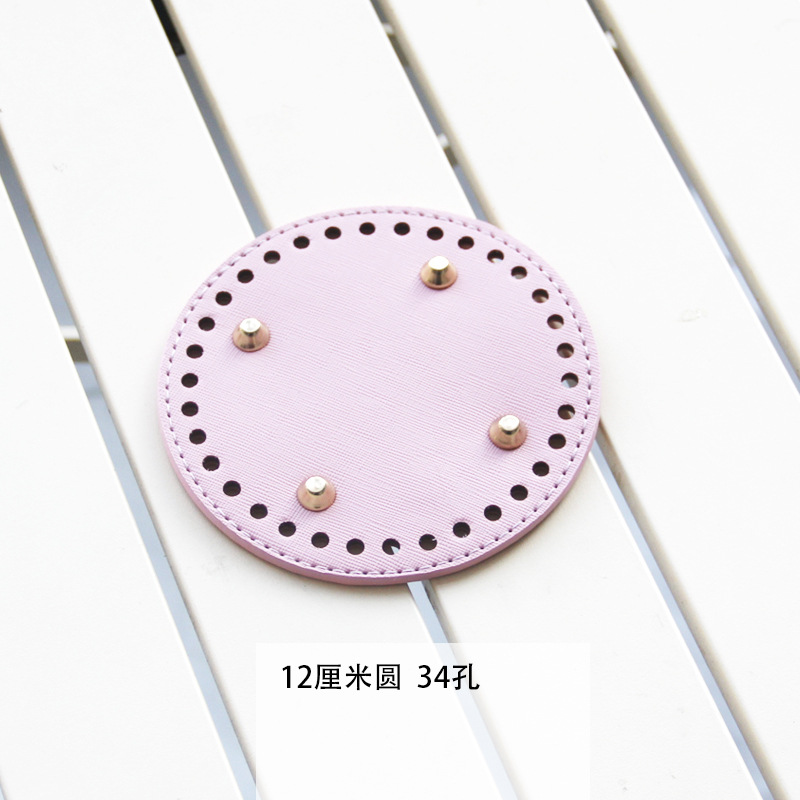 12 round pink