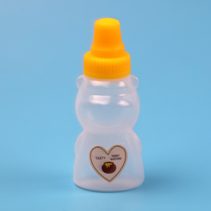 Cross-border Hot Selling Cute Sauce Bottle Kitchen Portable Sauce Salad Spice Bottle Mini Tomato Honey Squeeze Sauce Bottle_voghion.com