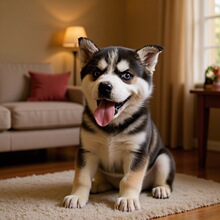 纯种哈士奇幼犬活体双血统二哈幼崽活物小狗中型雪橇犬宠物狗批发