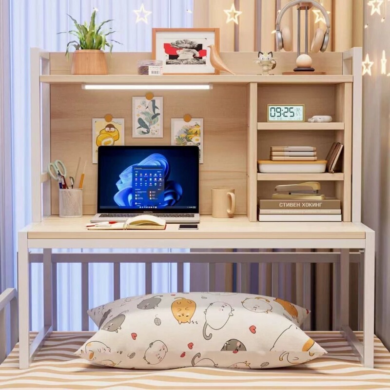 Bedside Table for College Students, Bunk Bed Computer Desk, Dormitory Essential, Dormitory Desk, Study Table, Storage Rack, Storage Desk