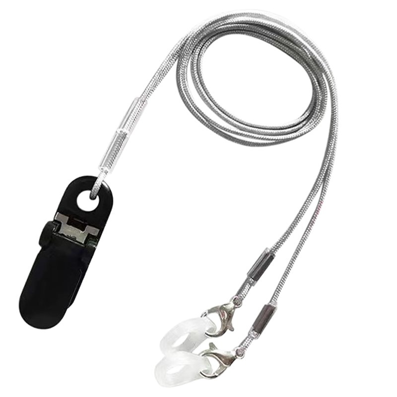 Cordón Antipérdida para Audífonos de Poliéster Portátil para Audífonos