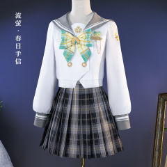 流萤春のお土産 cos 服崩壊星空鉄道流萤コスプレ二次元衣装フルセット女性クロスボーダー