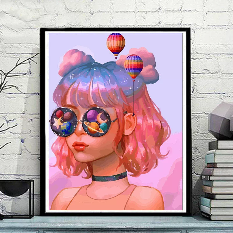 Цифровая классическая вилла, раскраска, DIY, ручная роспись, антистресс, 40