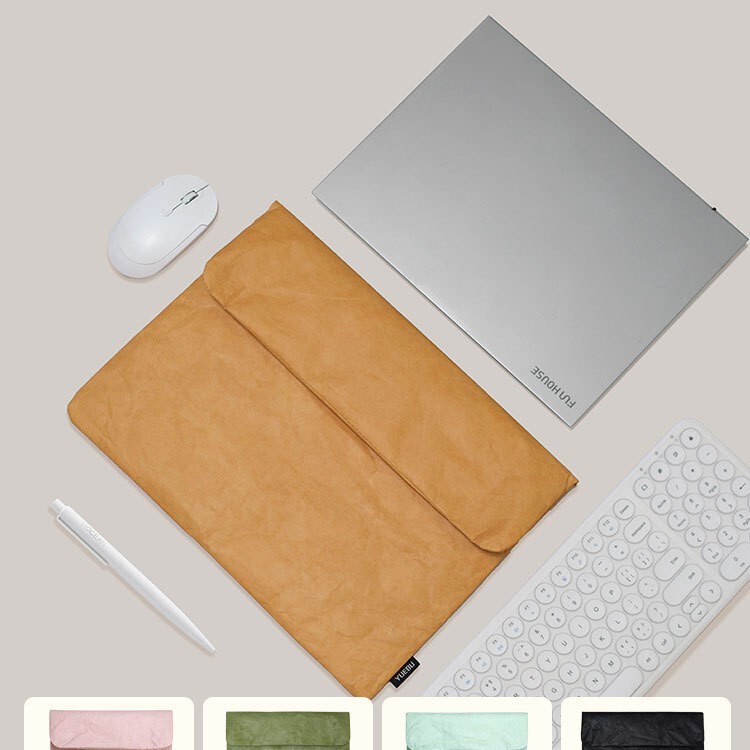 Dupont Paper Magnetic Laptop Bag 14inch Large Capacity Inner Bag Business Briefcase Can Be Customized
