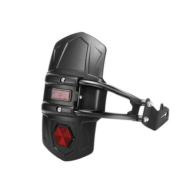 spring head bumper modification, Motorcycle bumper - black-single-side-reflective-rear-mud-shield