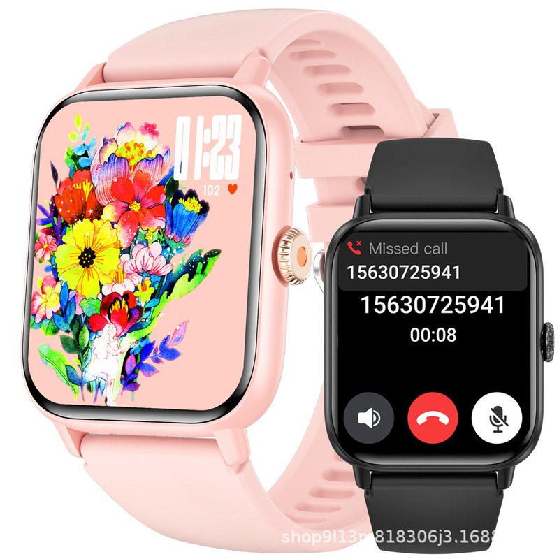 New Narrow Border Full Screen Qs13 Heart Rate Blood Oxygen Dial Call Knob Control Men's and Women's Sports Smart Watch New Narrow Border Full Screen Qs13 Heart Rate Blood Oxygen Dial Call Knob Control Men's and Women's Sports Smart Watch