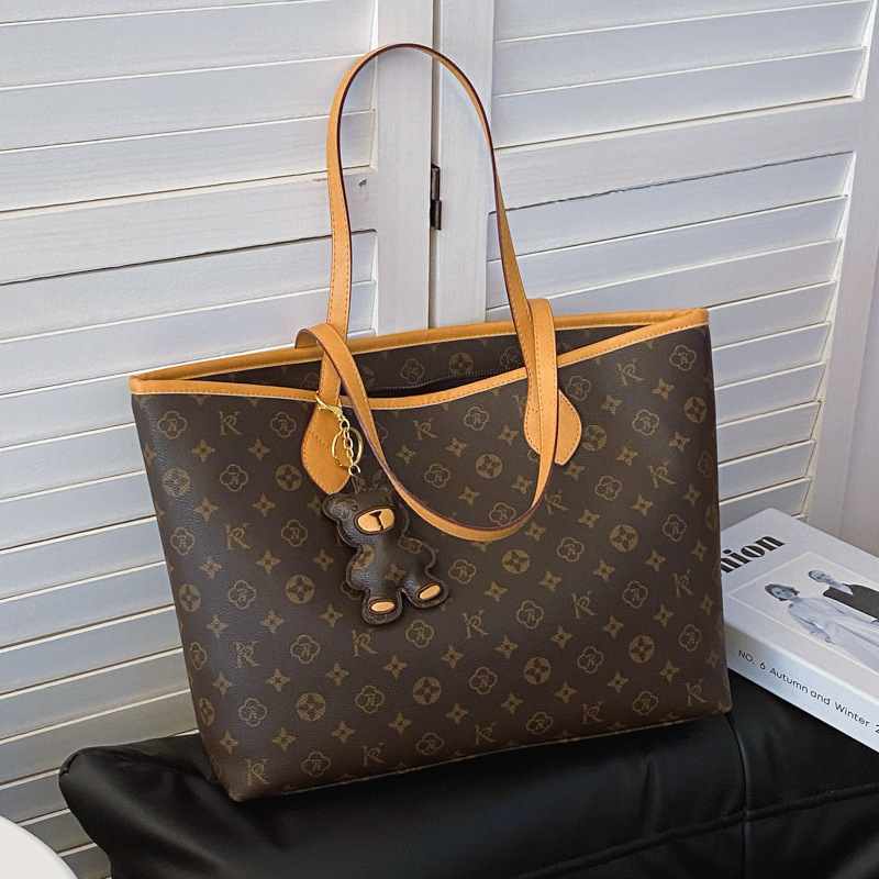 Elegant Ladies Shoulder Bag Large Capacity Versatile Handbag_voghion.com