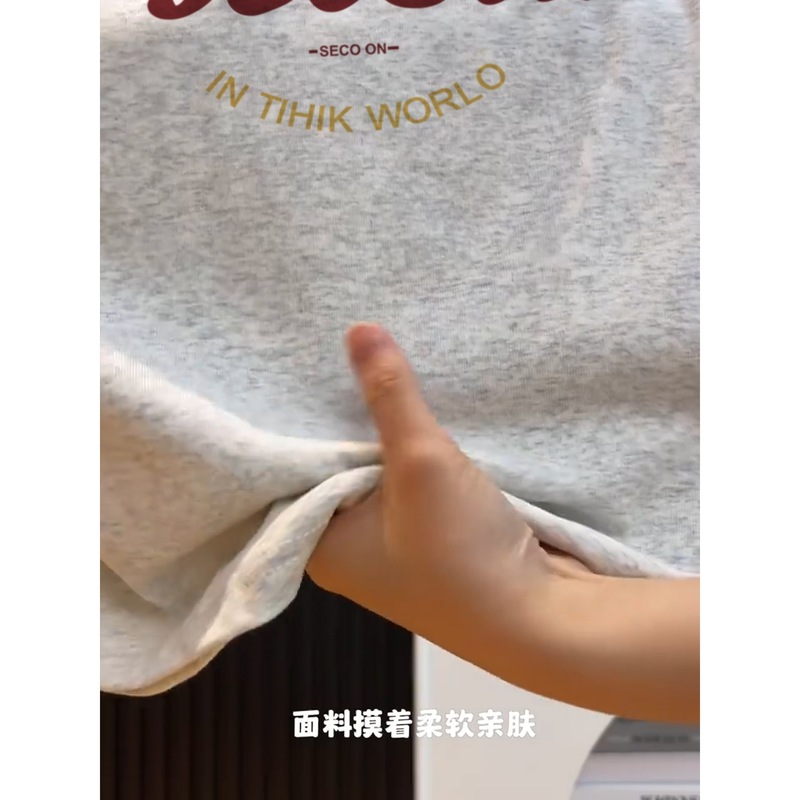 ホットガール不規則なウエストプリーツ半袖Tシャツレディース右肩ボトムシャツ夏スリムフィットプリントトップ|undefined