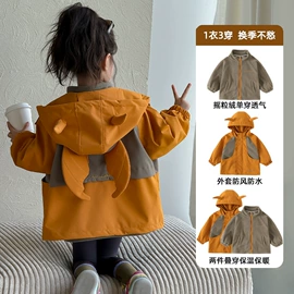 童连衣裙;普通外套;童套装